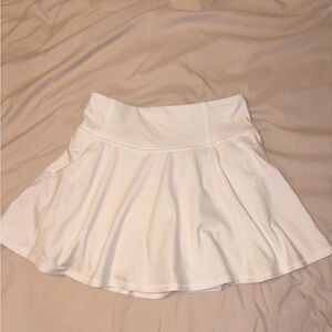 SO Women's White Skater Skirt (Super soft and comfortable skirt)